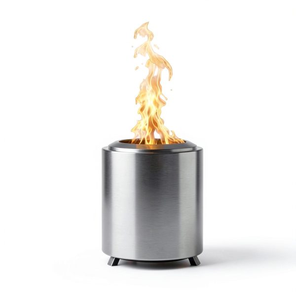 VivaGarden Stainless Steel Tabletop Fire Pit-3