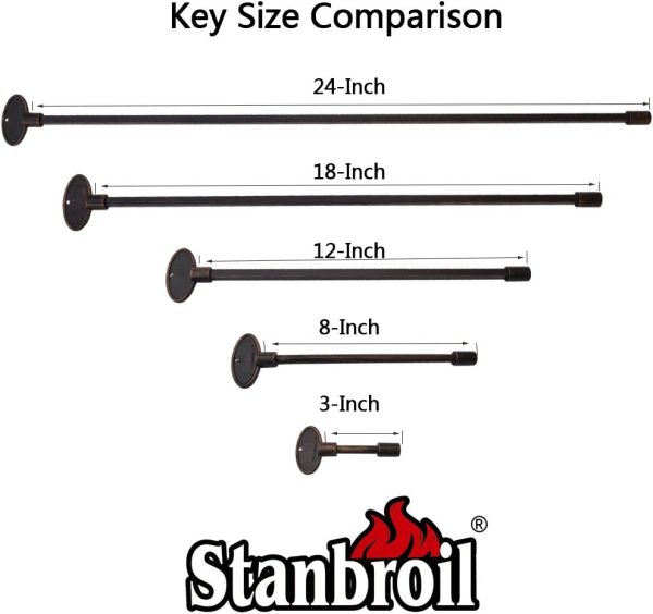 Fire Pit Valve Key Stanbroil Antique Copper-2