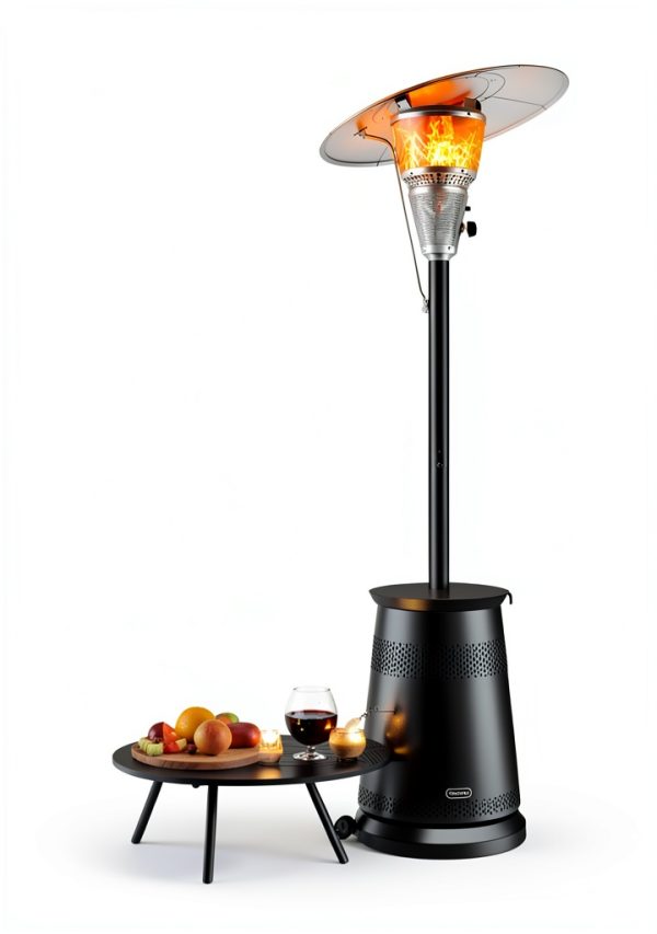 Mars Explo Outdoor Patio Heater Adjustable Temperature Black-4
