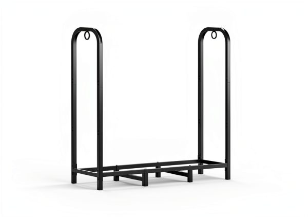 Gtongoko Firewood Rack Powder Coated Steel 4ft-3