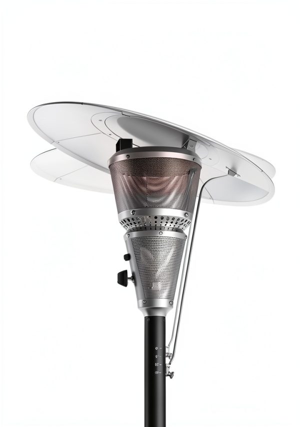 Mars Explo Outdoor Patio Heater Adjustable Temperature Black-2