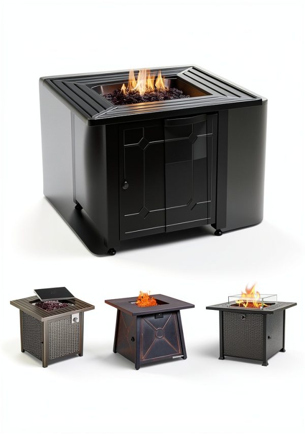 NUPICK Waterproof Fire Pit Cover 30-36 inch-1