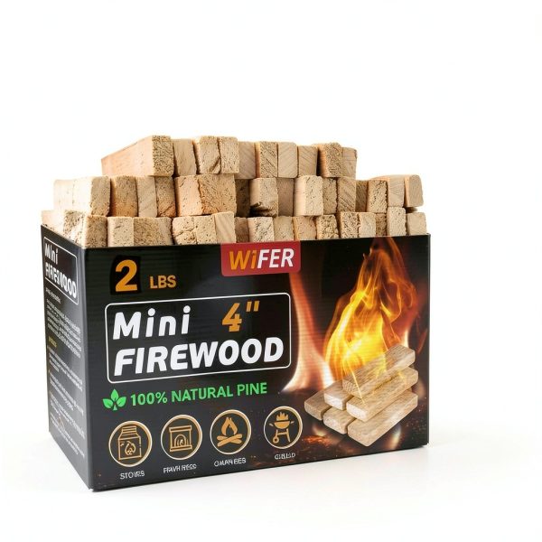 WIFER Mini Firewood Pine Kiln Dried Outdoor Camping Stove-3