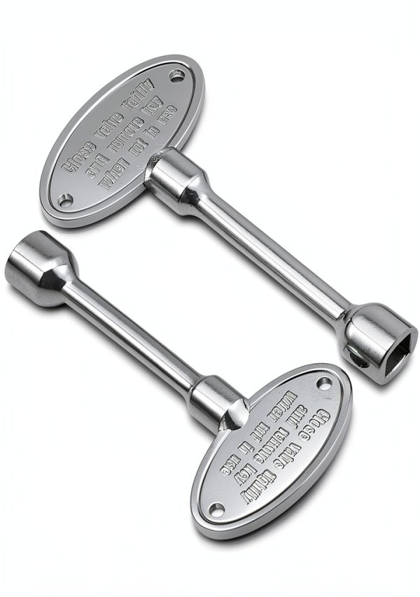 Tondiamo Gas Fireplace Key Silver 3 Inch-0