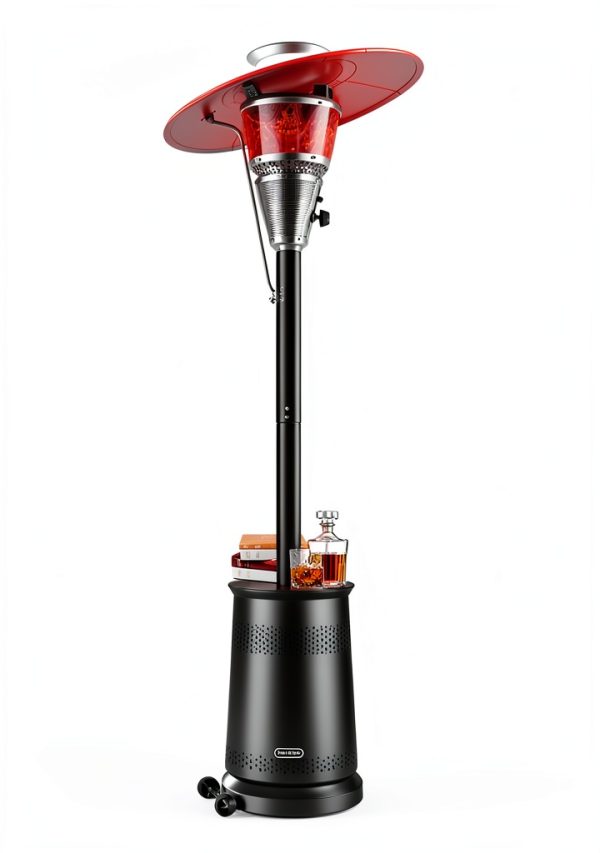 Mars Explo Outdoor Patio Heater Adjustable Temperature Black-1