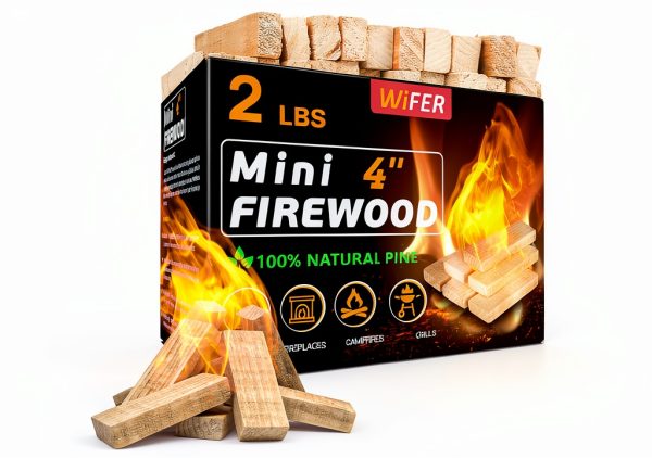 WIFER Mini Firewood Pine Kiln Dried Outdoor Camping Stove-0