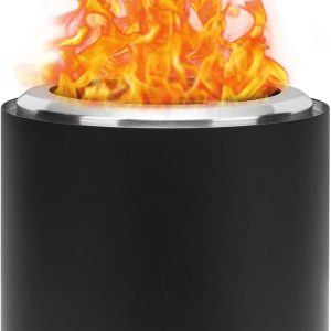 Stainless Steel Portable Fire Pit COOZOOM Patio-0