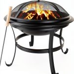Wood Burning Fire Pit Gas One Modern Metal Bowl-0