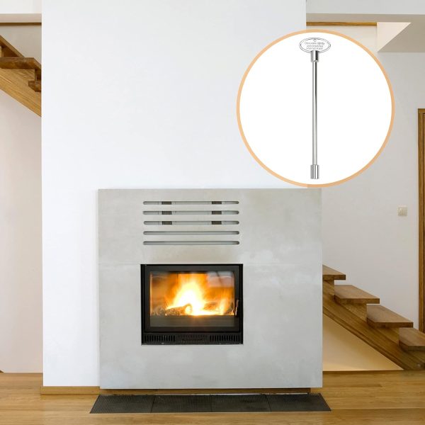 Skyflame Polished Chrome Fireplace Valve Key-5