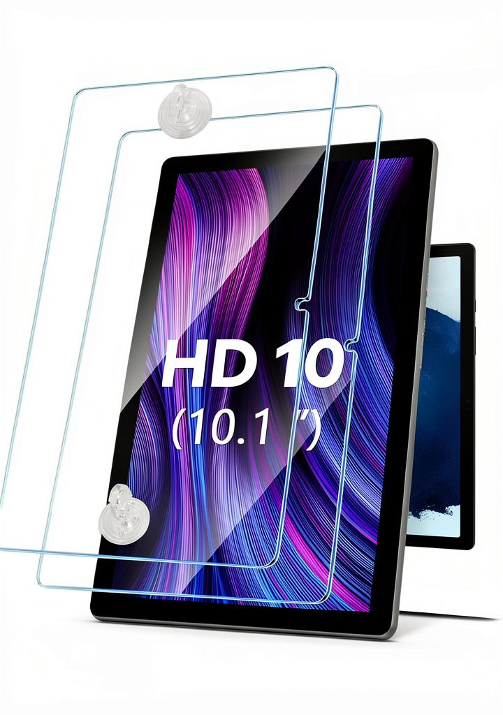 Fire HD 10 tablet screen protector installation