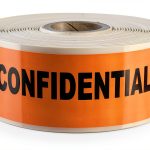 Orange 1x3 Inch Inventory Labels by Labels and More Self‑Stick Paper-0