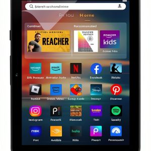Amazon Fire HD 8 Screen Protector 2 Pack Clear Tempered Glass-0