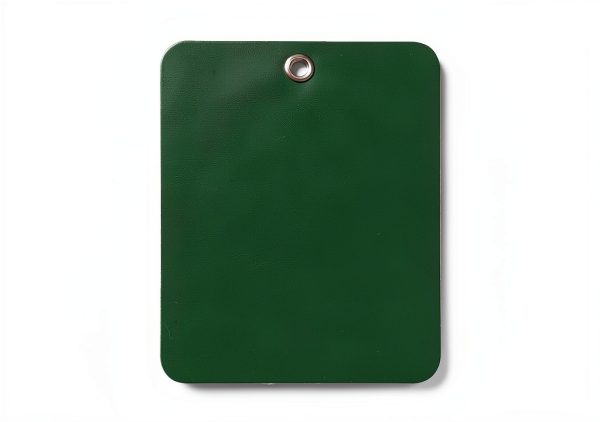 CleverDelights Green Plastic Tags 3.5x2.5 Inch Waterproof Vinyl 50-3