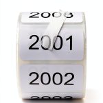 2001-3000 Consecutive Inventory Stickers Labels 2x1 Inch Generic-0