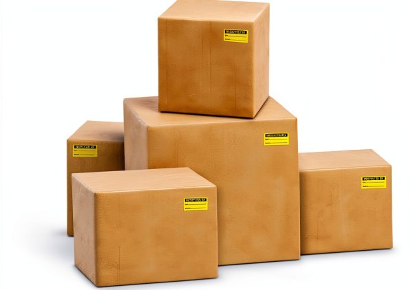 2X1 Inch Yellow Inventory Labels Top Label 500 pcs Roll-3