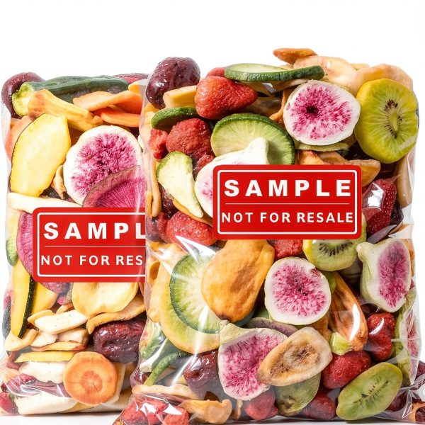 Not for Resale Labels 500pcs 1x2in Red Self‑Adhesive Stickers wootile-6