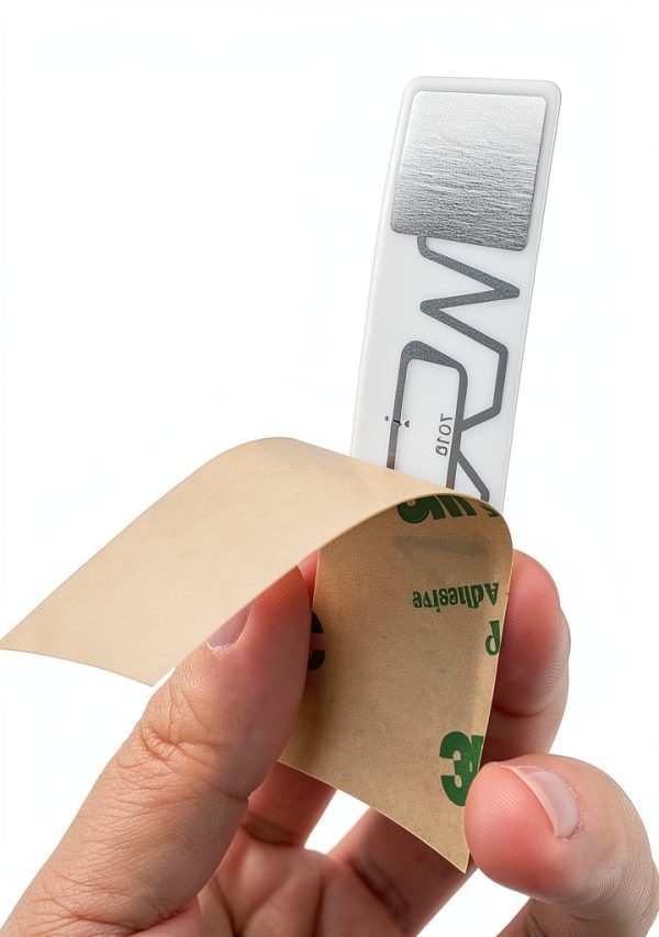 UHF RFID PET Sticker, Waterproof,Rewritable Adhesive Inlay Label,Ucode8 73x20mm ISO18000-6C Long Range860-960Mhz EPC Class1 Gen2 for Warehouse Management（Pack of 50-1